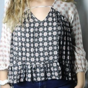 Forever 21 Floral Top